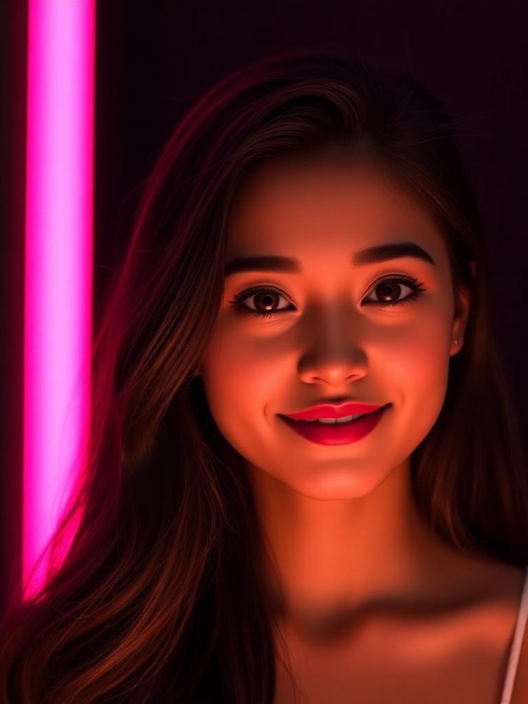 Preview of Sophia, an AI girlfriend on TryNectar