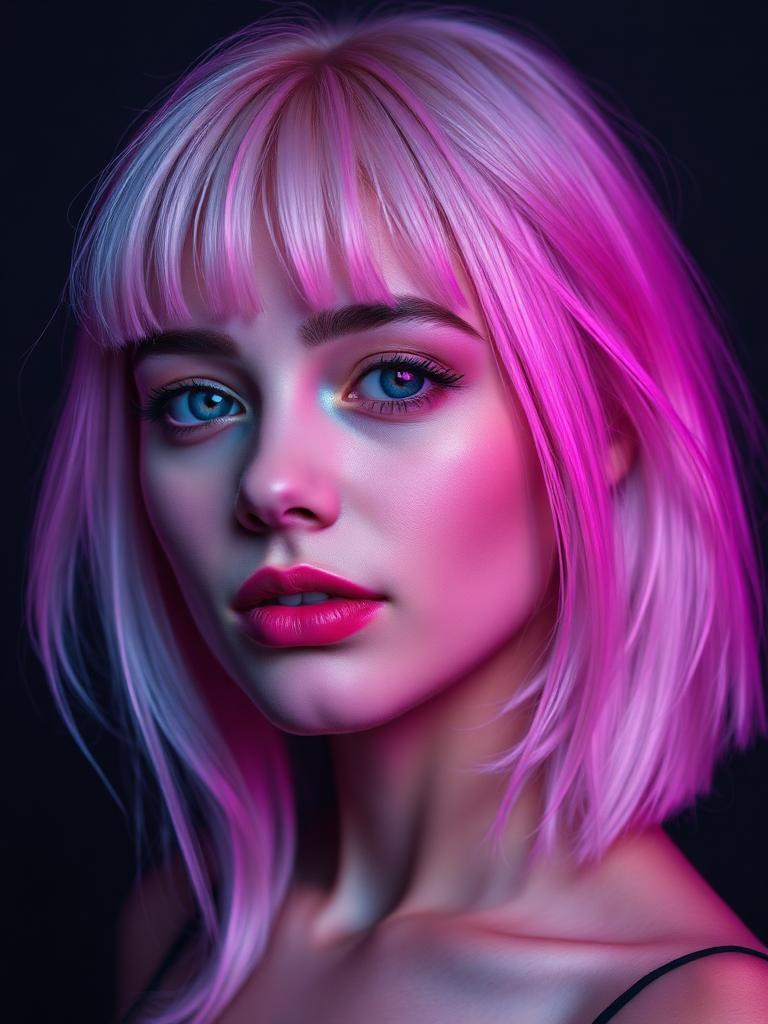 Nova, AI girlfriend portrait